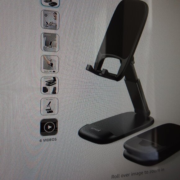 Lamicall Foldable Stand - desktop stand series - black - Picture 3 of 11